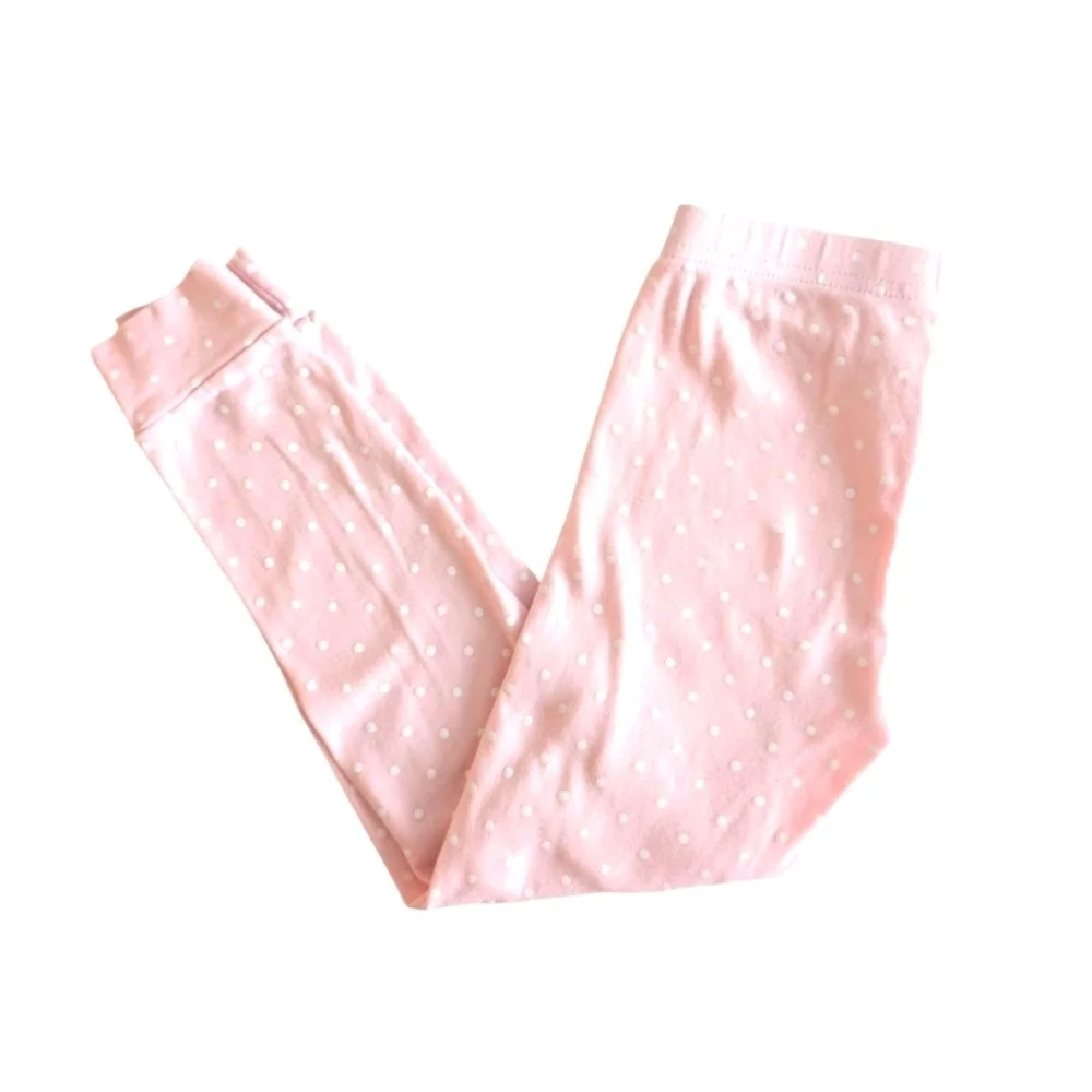 Carter's Girls Pink Ballerina Kids Pajamas COTTON Size 6